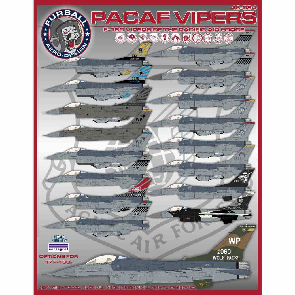 【再入荷】48-084 F-16C PACAF ヴァイパー
