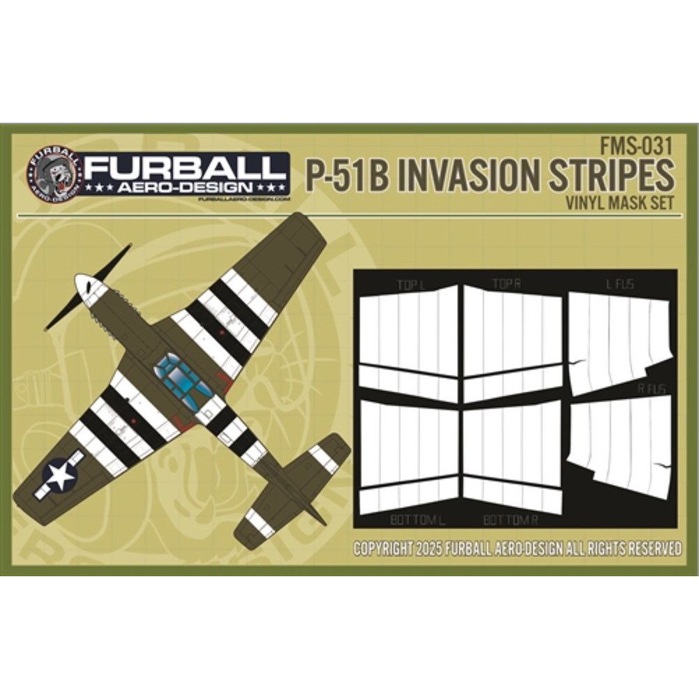 【新製品】FMS-031 ノースアメリカン P-51 マスキングシール