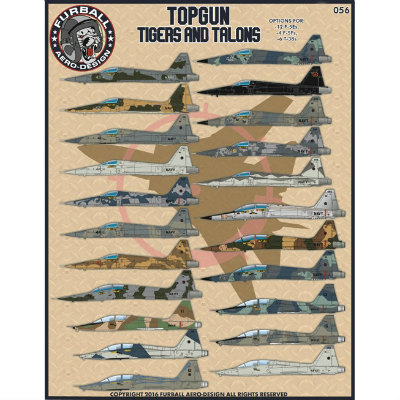 【新製品】72-005)トップガン F-5E/F タイガーＩＩ & T-38 タロン