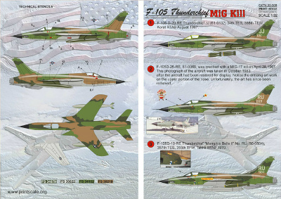【新製品】32009)F-105 サンダーチーフ MiG Kill