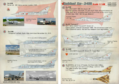 【新製品】48097)スホーイ Su-24M フェンサー