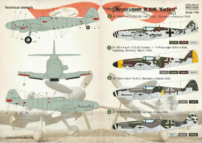 【新製品】48104)メッサーシュミット Bf109K クルフュルスト Part.2