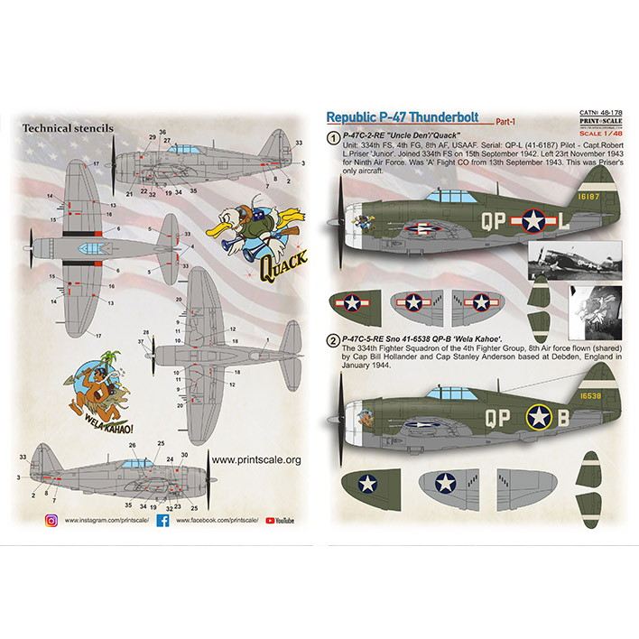 【新製品】48178 リパブリック P-47 サンダーボルト Pt1