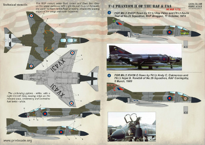 【再入荷】72188)F-4 ファントムII RAF & FAA