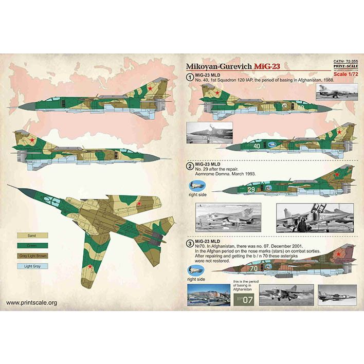 【新製品】72355 ミグ MiG-23 フロッガー