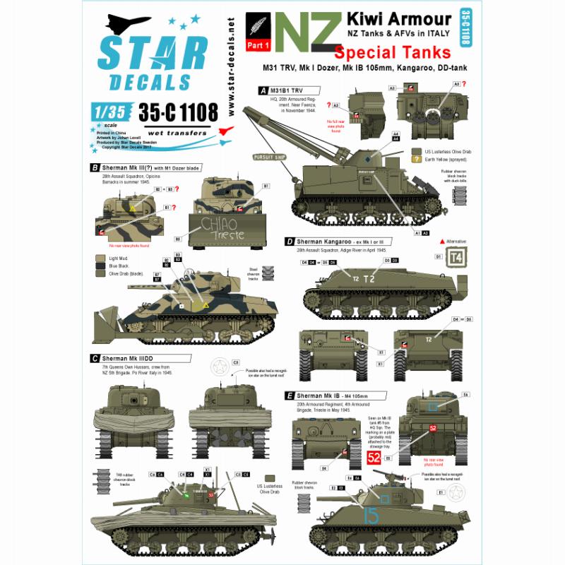 【新製品】35-C1108)キウィアーマー#1 ニュージーランド軍の特殊AFV