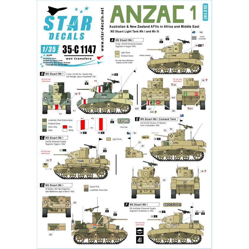 【新製品】35-C1147 WWII 英連邦 アンザック軍 #1