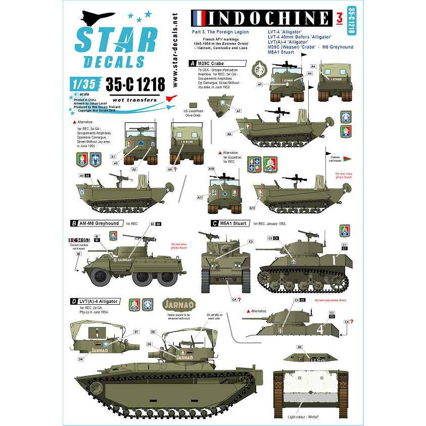 【新製品】35-C1218 仏 ベトナム戦争 第一次インドシナ戦争でのフランス極東遠征軍 #3