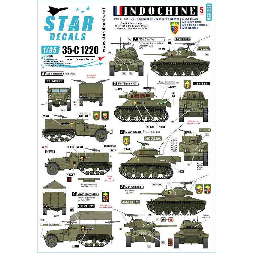 【新製品】35-C1220 仏 ベトナム戦争 第一次インドシナ戦争でのフランス極東派遣軍 #5