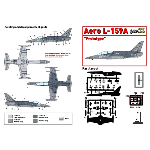 【新製品】LE005 アエロ L-159A ALCA プロトタイプ