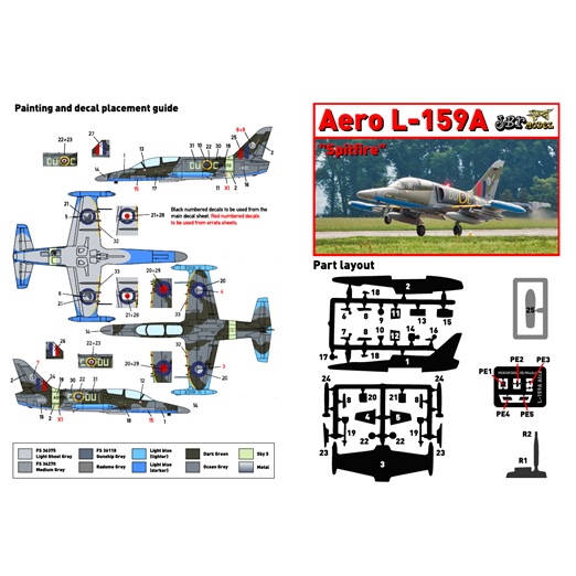 【新製品】LE006 アエロ L-159A ALCA スピットファイア