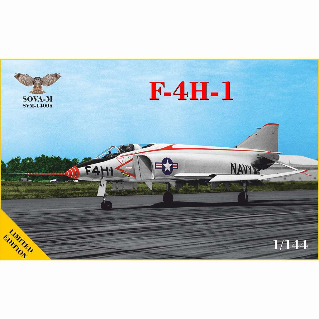 【新製品】SVM-14005 1/144 F4H-1 ファントムII プロトタイプ 1959年