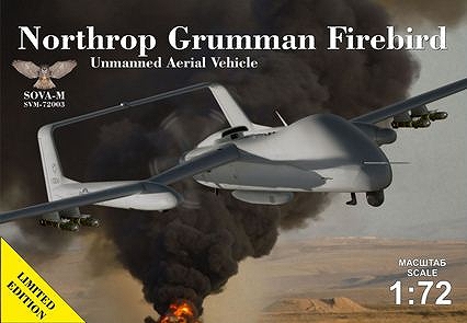 【新製品】SVM-72003)ノースロップ・グラマン ファイアーバード UAV