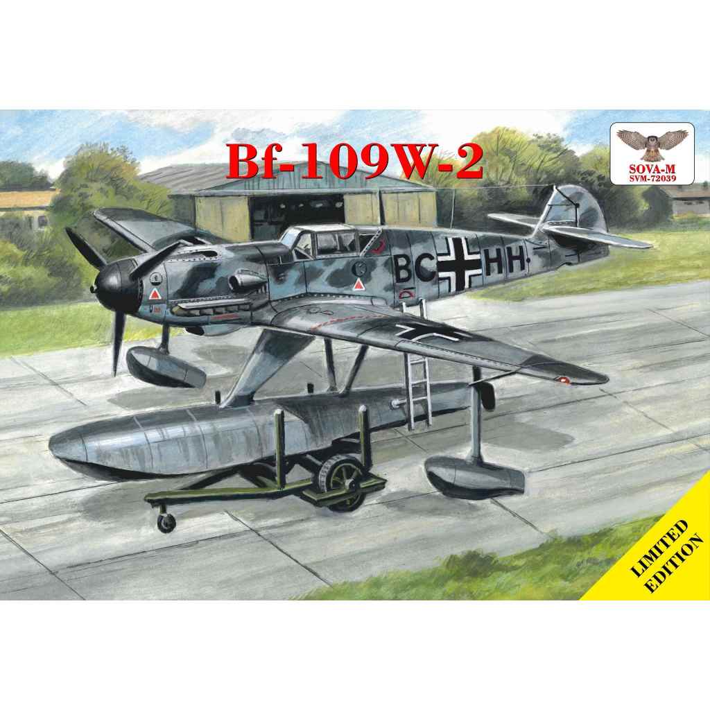 【新製品】SVM-72039 1/72 メッサーシュミット Bf109W-2 水上戦闘機