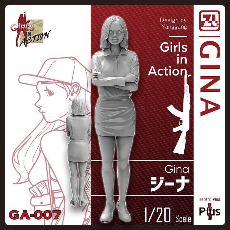 【新製品】GA-007 ジーナ(1体入り6パーツ)