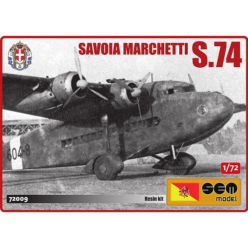 【新製品】72009 サヴォイア・マルケッティ S.74 イタリア空軍