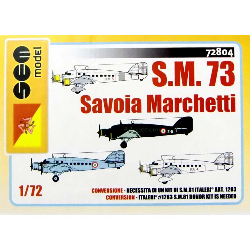 【新製品】72804 サヴォイアマルケッティ S.M.73 コンバージョンセット