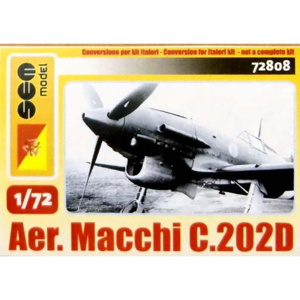 【新製品】72808 アエルマッキ C.202D コンバージョンセット