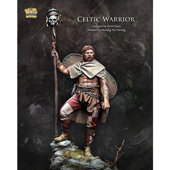 【新製品】NP-75007 75mm ケルト兵 (Celtic Warrior)