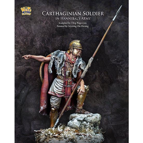 【新製品】NP-75008 75mm ハンニバル軍のカルタゴ兵 (Carthaginian Soldier)