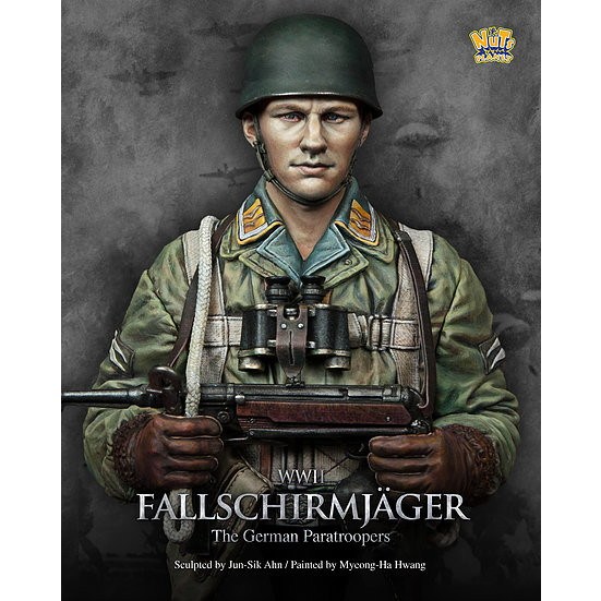 【新製品】NP-B009 1/10 バストモデル ドイツ 降下猟兵 (Fallschirmjager)