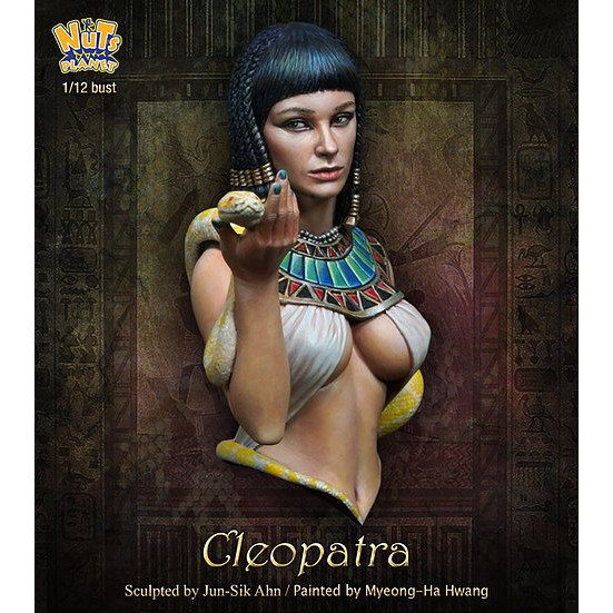 【新製品】NP-B034)1/12 バストモデル クレオパトラ (Cleopatra)