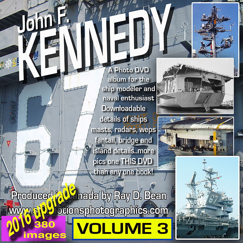 【新製品】SMG003 米海軍空母 CV-67 ジョン・Ｆ・ケネディ フォトDVD