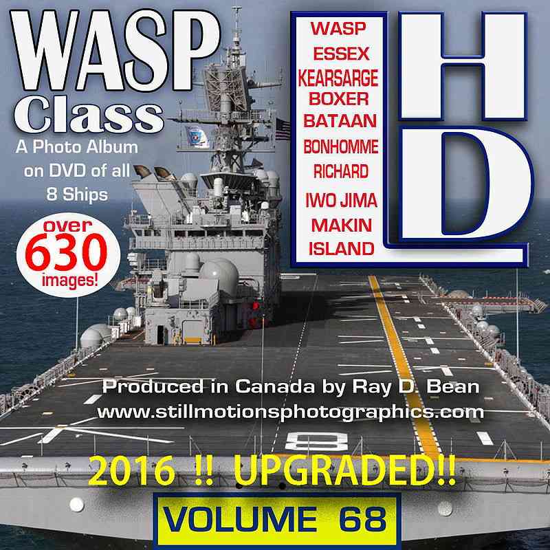 【新製品】SMG068 米海軍 ワスプ級強襲揚陸艦 フォトDVD