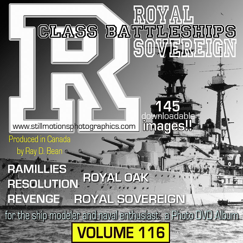 【新製品】SMG116 英海軍 R級戦艦 フォトDVD