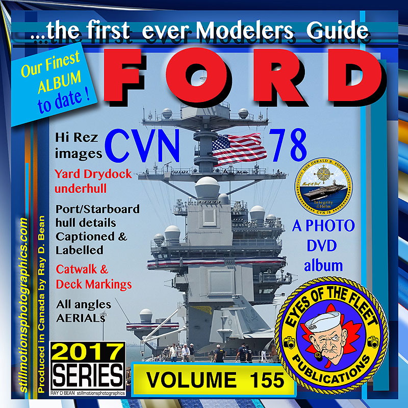 【新製品】SMG155 米海軍空母 CVN-78 ジェラルド・R・フォード フォトDVD