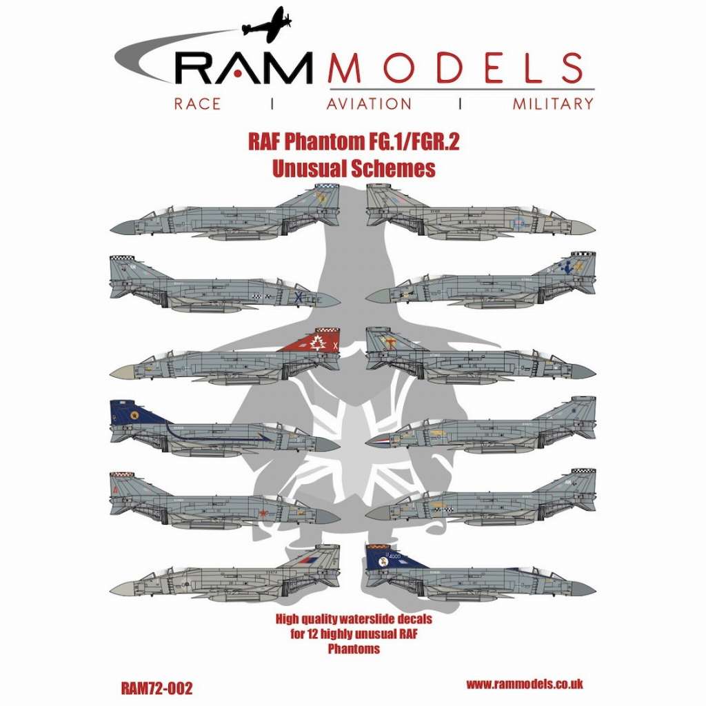 【新製品】72-002 マクドネル・ダグラス ファントム FG.1/FGR.2 イギリス空軍