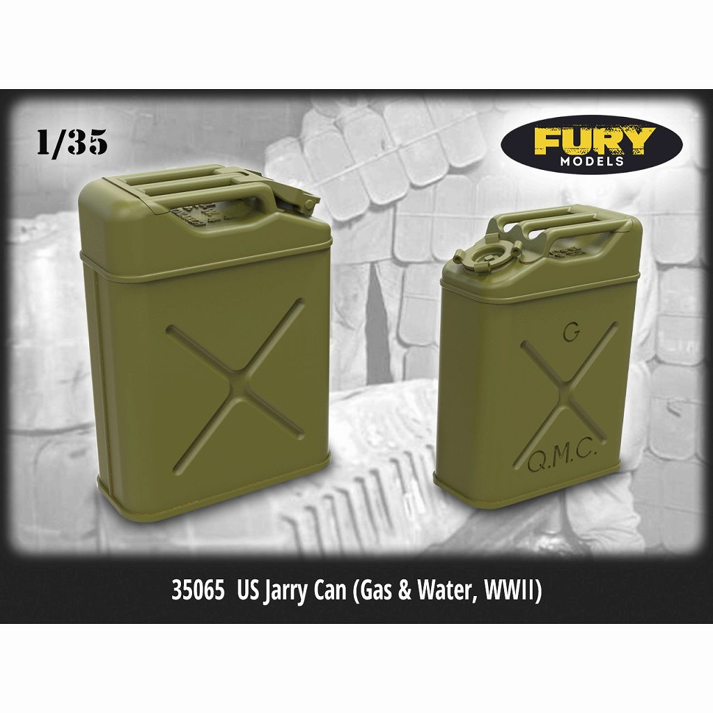 【新製品】FM35265 1/35 WWII アメリカ ジェリカン 燃料用&水用(8個入)