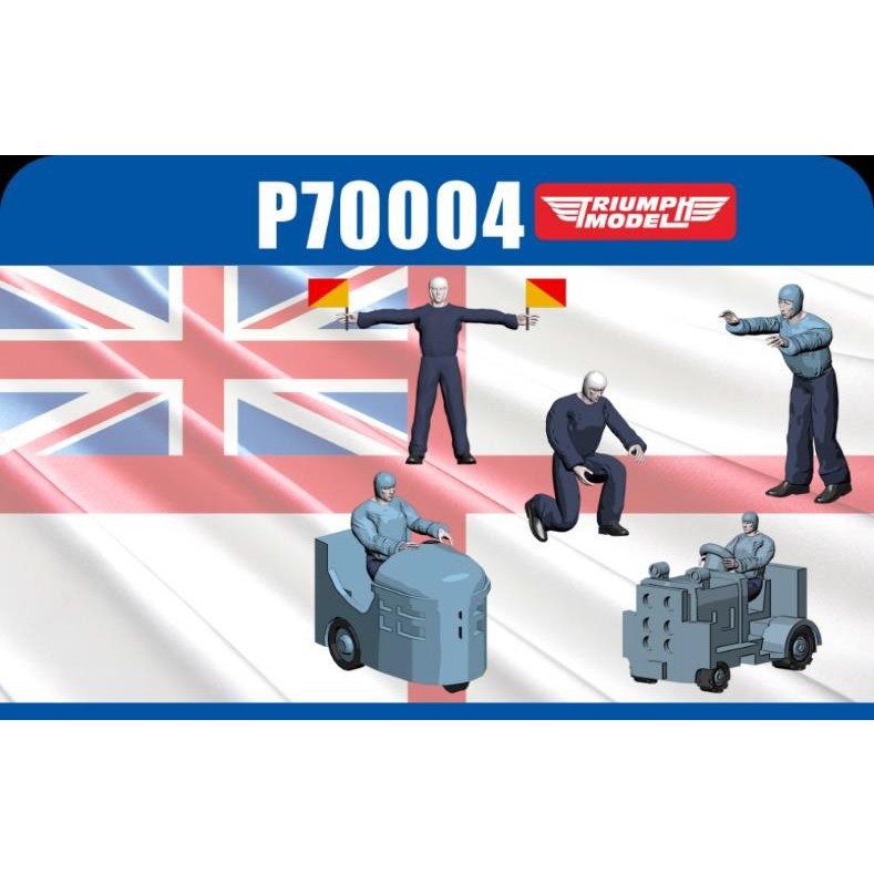 【新製品】P70004 WWII 英海軍 整備兵セット(110体入り)