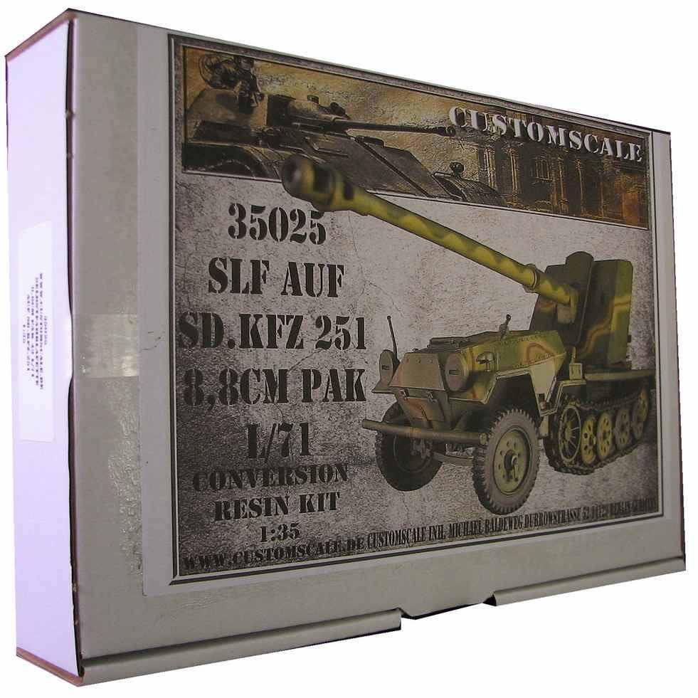 【再入荷】35025 1/35 ドイツ Sd.Kfz.251 8.8cm Pak KWK 43 L/71搭載型コンバージョンセット