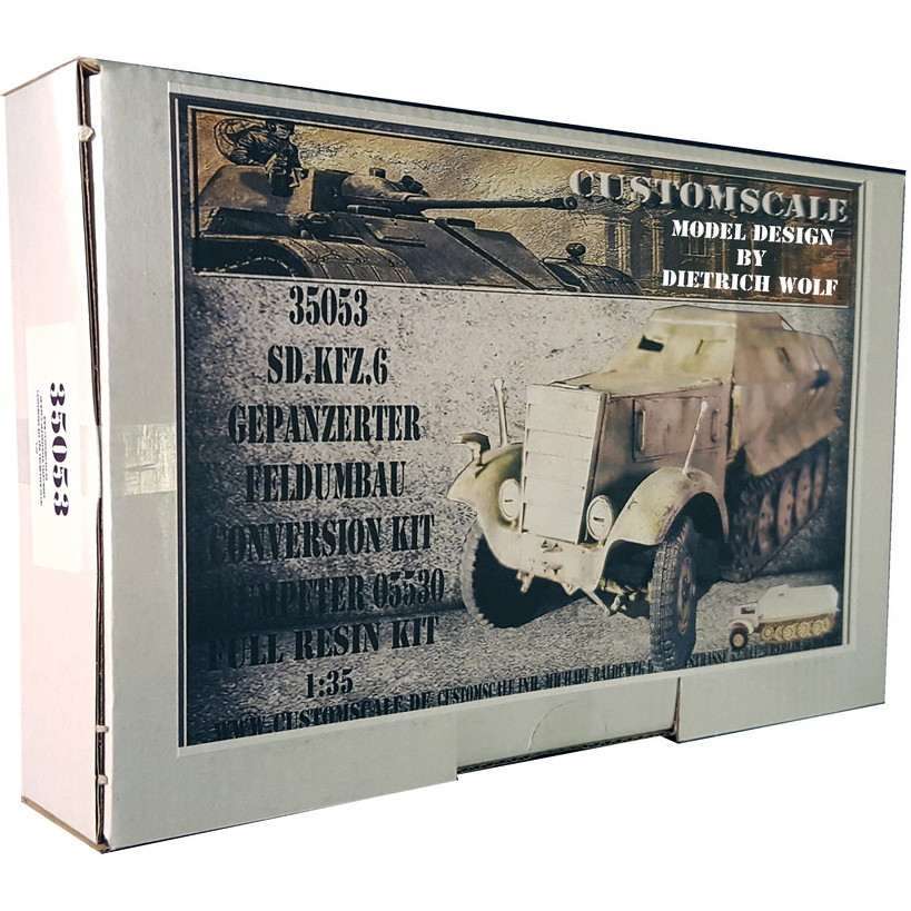 【再入荷】35053 1/35 ドイツ Sd.Kfz.6 5tハーフトラック 装甲兵員輸送車コンバージョンセット