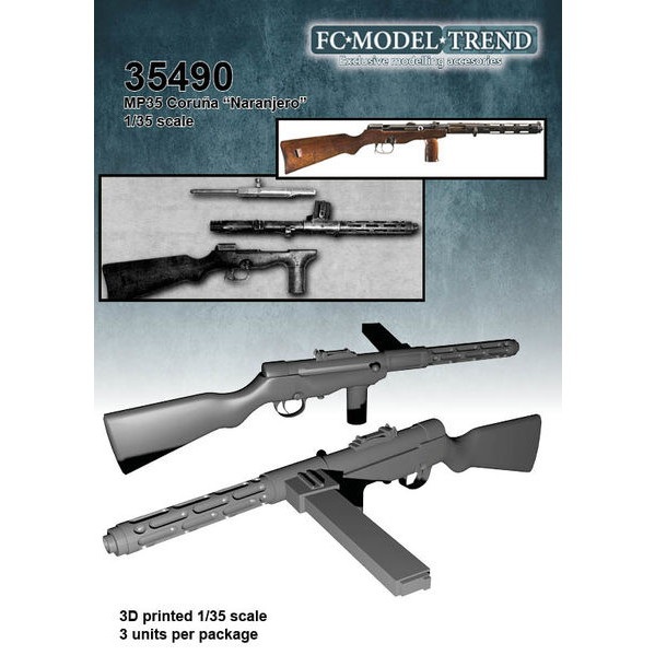 【新製品】35490 1/35 WWII 独軍 EMP35短機関銃セット