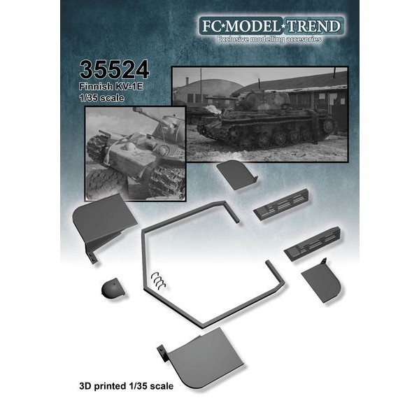 【新製品】35524 KV-1 フィンランド軍仕様コンバージョンセット