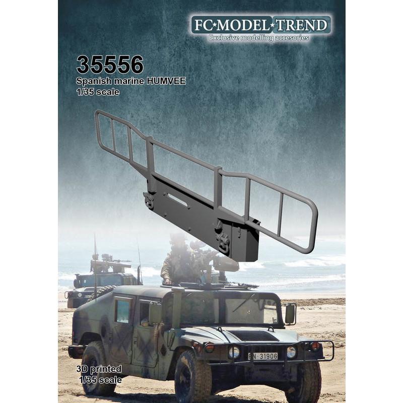 【新製品】35556 スペイン海兵隊 ハマー用バンパー
