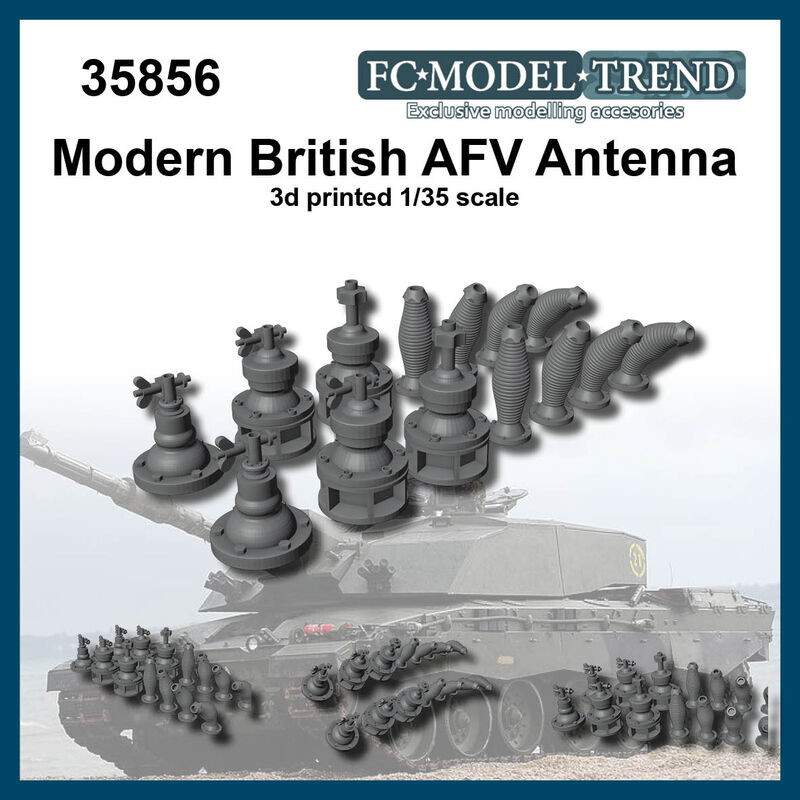 【新製品】35856 現用イギリス軍車輌用アンテナベース