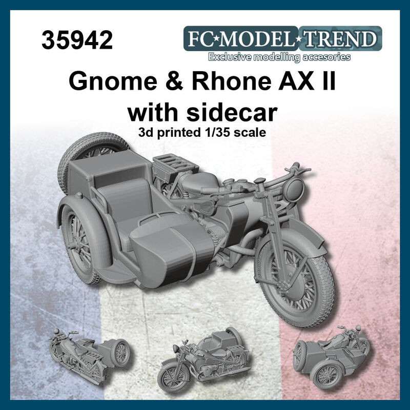 【新製品】35942 ノーム・エ・ローヌ AX II サイドカー
