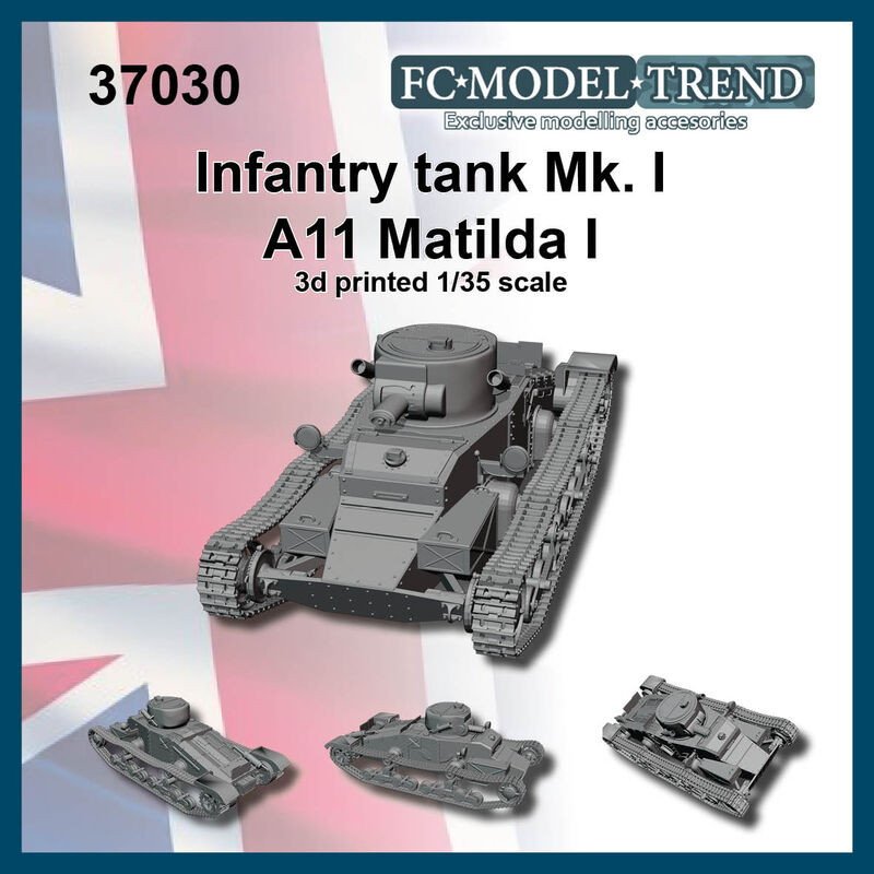 【新製品】37030 1/35 WWII イギリス A11マチルダI歩兵戦車