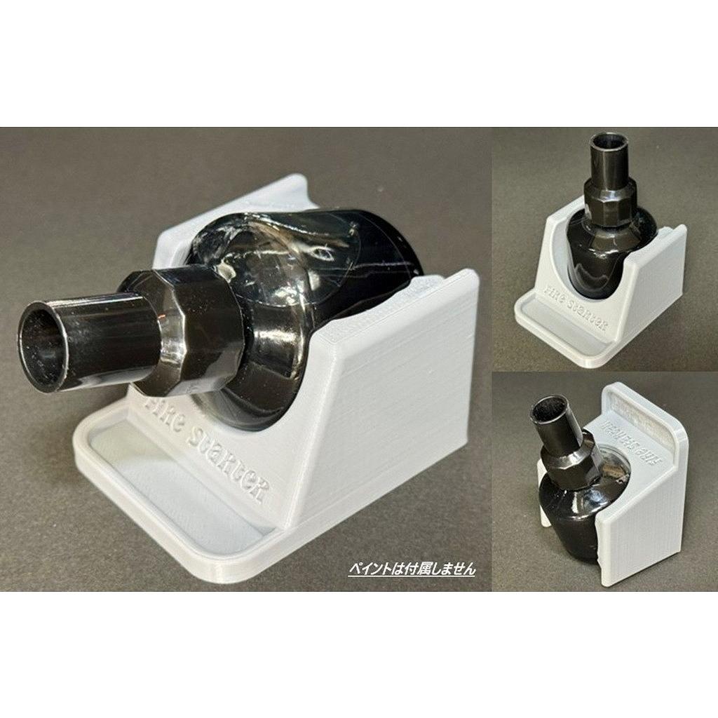 【新製品】B13 模型便利グッズ13 C社丸瓶用3ウェイスタンド 色:グレー