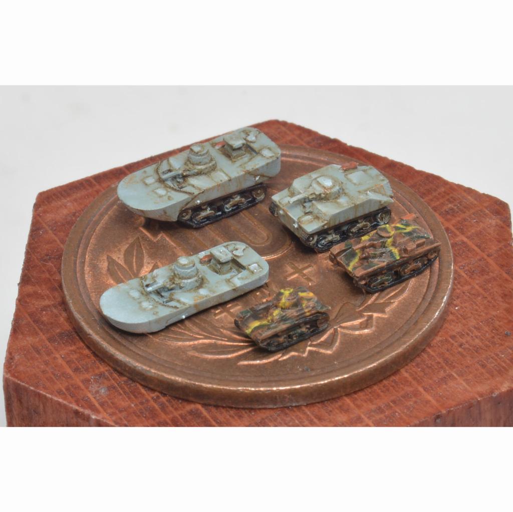 【新製品】JPN3 日本軍 軽戦車 九七式テケ, 九五式ハ号, 特二式内火艇