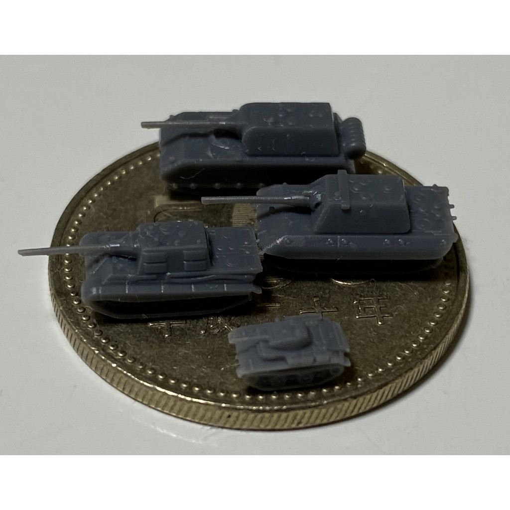 【新製品】G7 ドイツ軍 戦車セット5 128ｍｍ マウス, E-100, ヤクトティーガー, ルクス