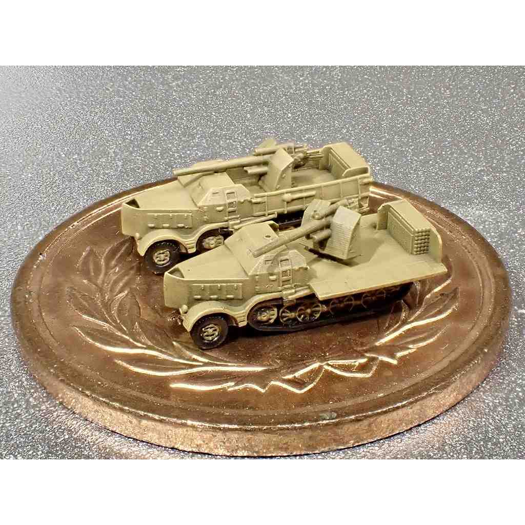 【新製品】G44 ドイツ軍 Sd.Kfz.9 18tハーフトラック 88mm対空自走砲セット