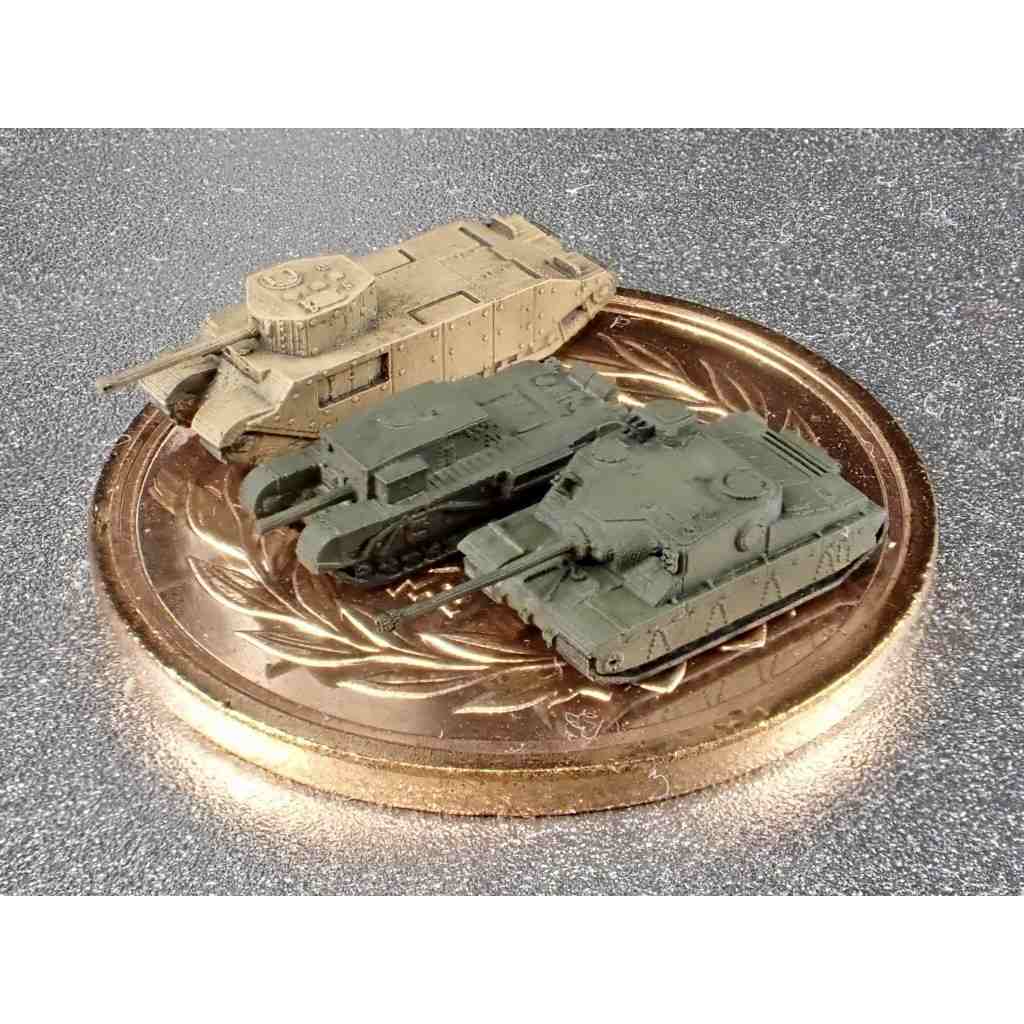 【再入荷】UK9 英軍 試作車両セット TOG 2重戦車, A39 トータス重突撃戦車, A22D チャーチル3インチ ガンキャリア