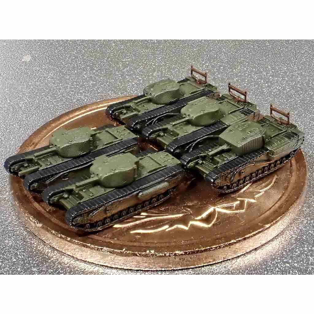 【新製品】UK10 英軍 チャーチル Mk.I/II/III ディエップ上陸作戦セット