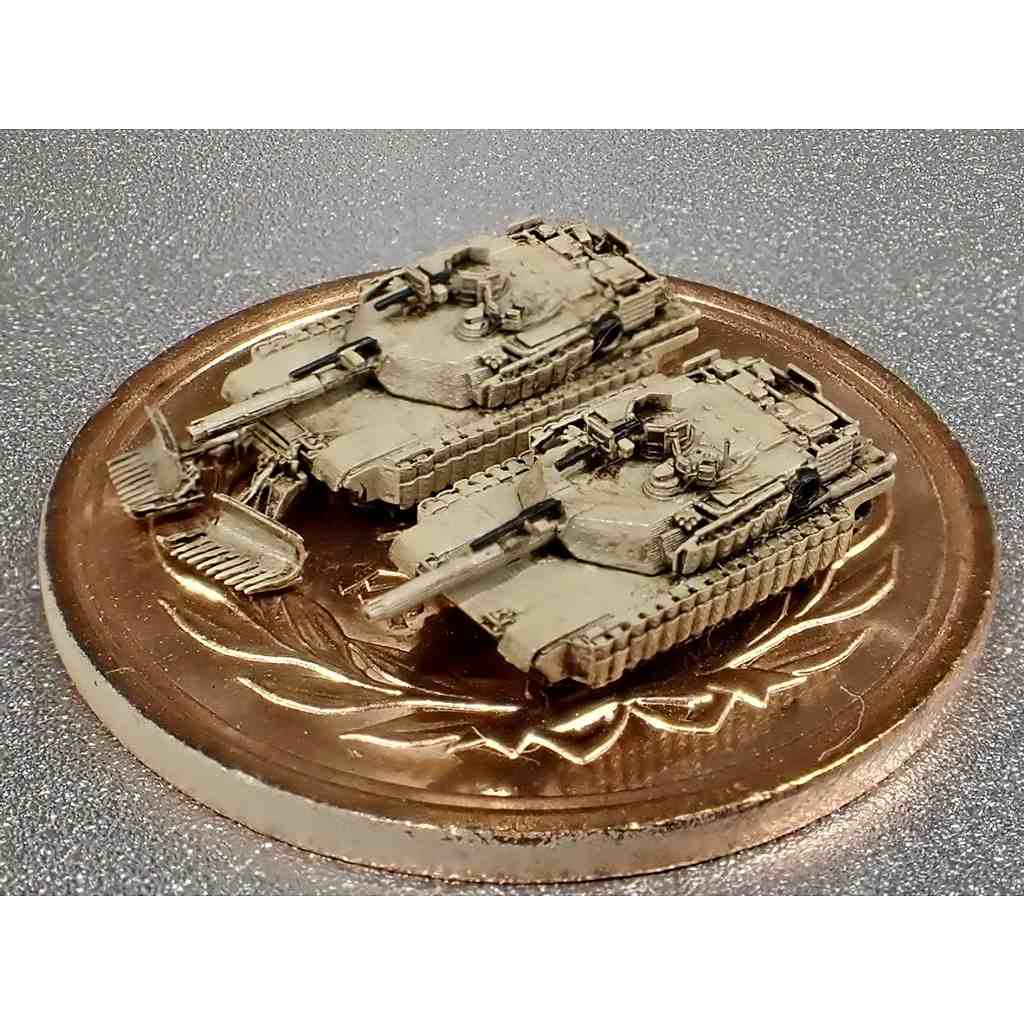 【新製品】MUS42 現用米軍 M1A2 TUSK2 & MINE PLOWセット