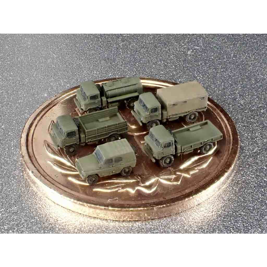 【新製品】MR9 現用ロシア軍 GAZ-66 & UAZ-469セット