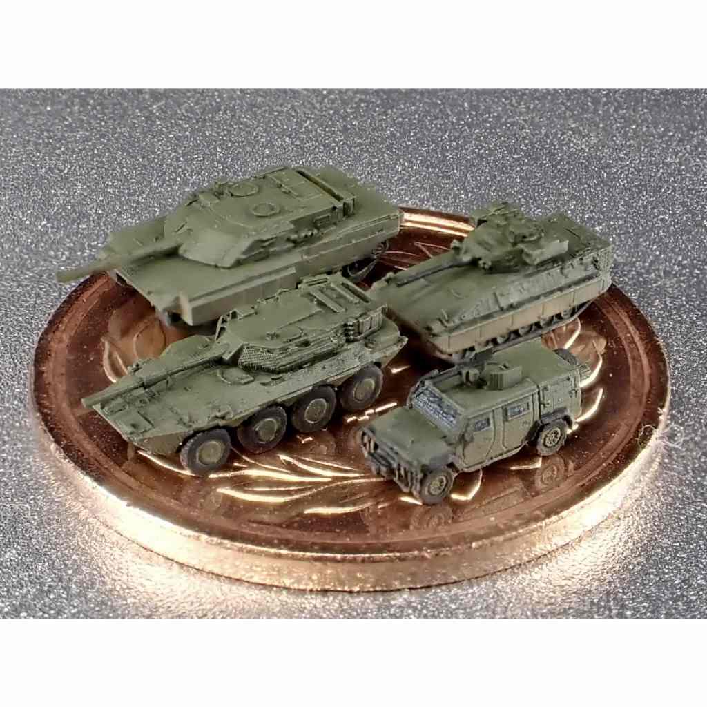 【新製品】MITA1 現用イタリア軍 車両セット